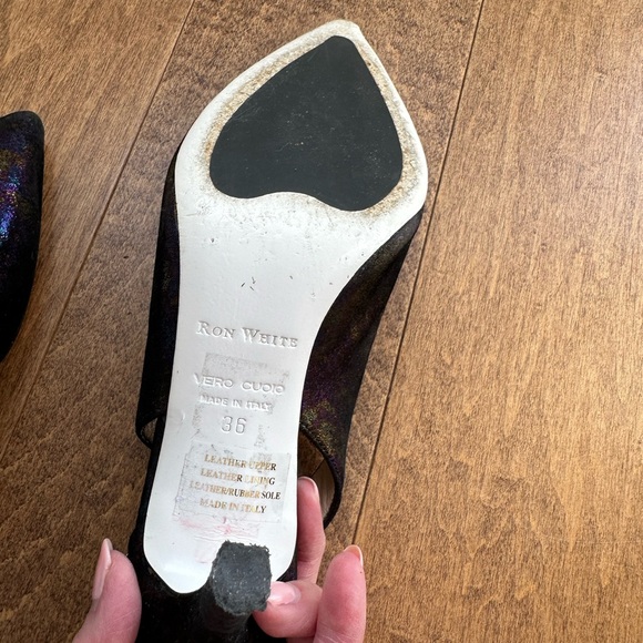 Ron White Slingback Heels - Picture 9 of 9